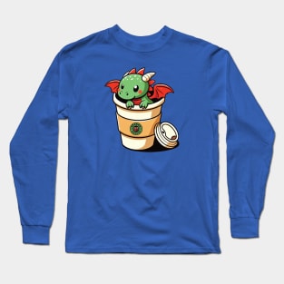 Dragon Coffee Long Sleeve T-Shirt